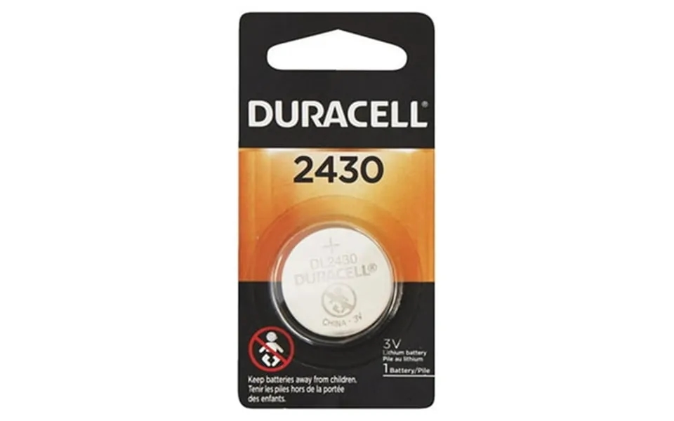 24 X Cr2430 Duracell 3 Volt Lithium Coin Cell Batteries