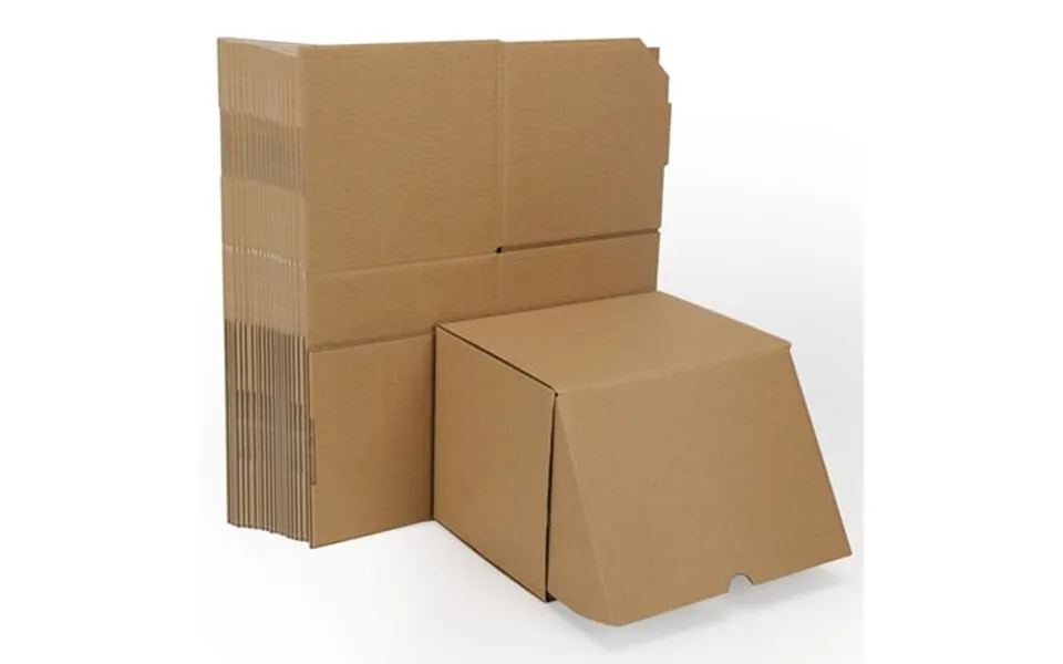 25 Packs 8x6x6 Shipping Boxes Cardboard Boxes For Small Business Packing And Mailing Brown