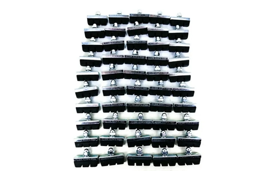 25 Pairs Bulk Package Bicycle Bike Rim Brake Pads Holders New In Box