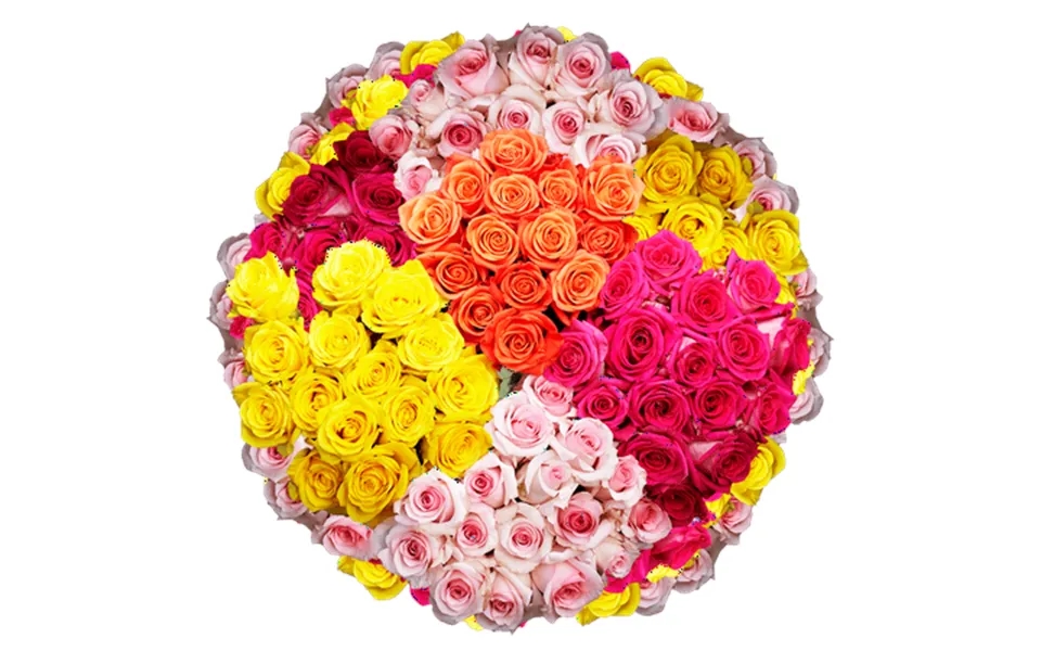 250 Stems Of Assorted Roses- Beautiful Fresh Cut Flowers- Express Delivery