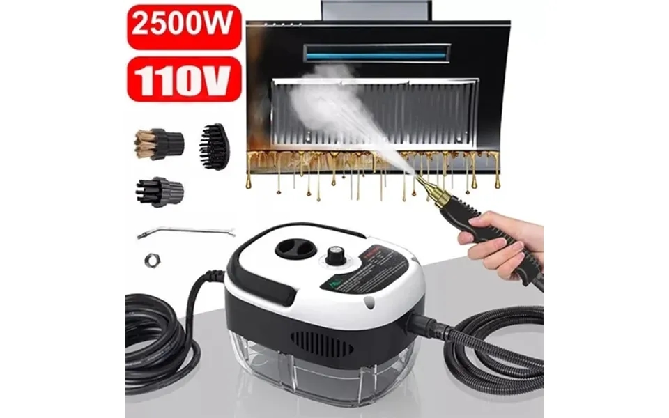 2500w High Temp Pressurized Steam Cleaner Machine Kitchen Portable Handheld Ideal For Homeowners & Professional Cleaners