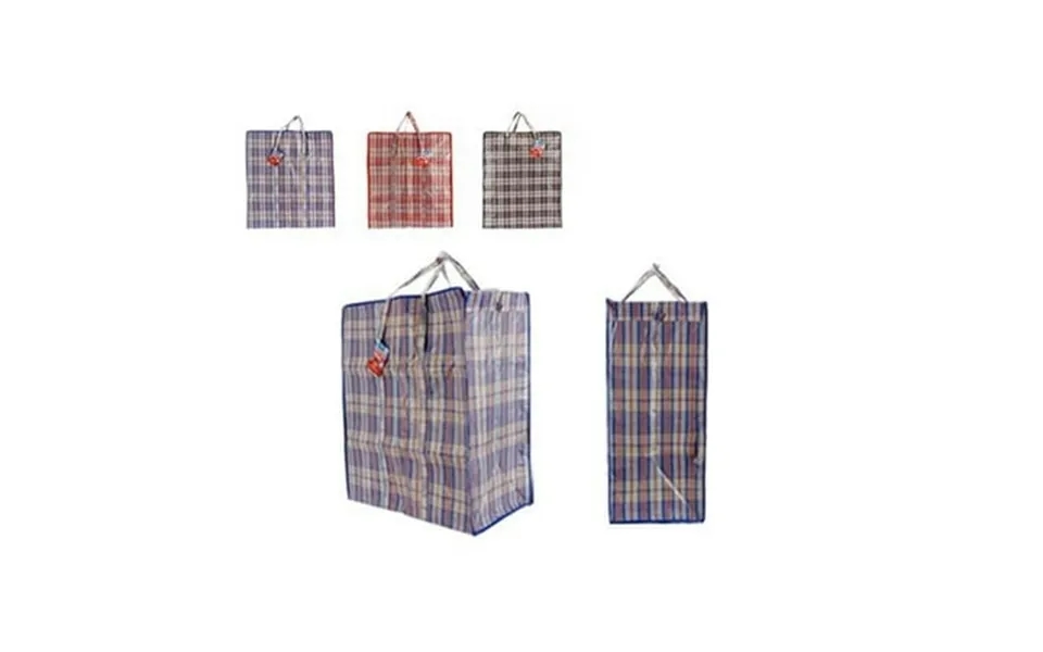 27.5 X 23.6 X 11 In. Laundry Bag Blue & Red