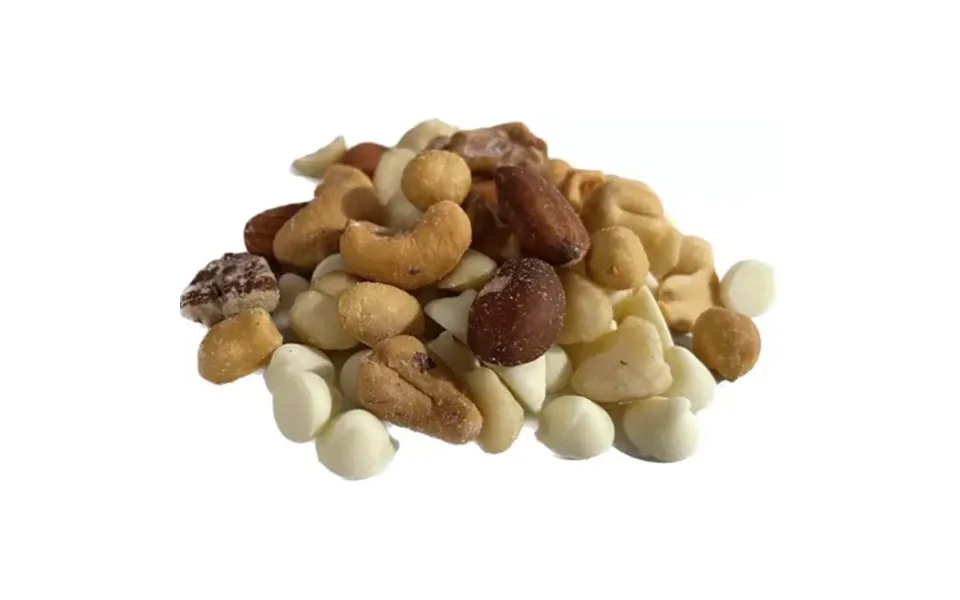2lb Delicious Roasted Nuts With Belgian White Chocolate Callets Organic