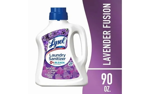 2pack Of Lysol Laundry Sanitizer Additive Eliminates Odor Causing Bacteria Lavender Fusion 90 Oz product image