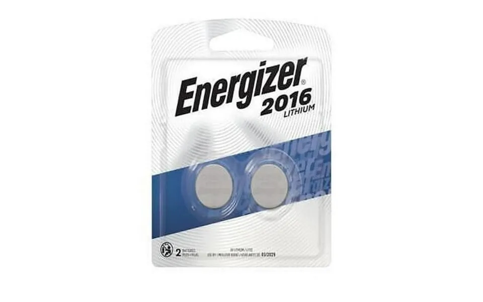 2pc Energizer Lithium 2016 3 V Electronic Watch Battery 2 Pk