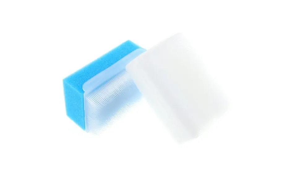 2pcs Cradle Cap Brushes Sponge Brushes For Cradle Cap Treatment And Bath Time Newborn Gift Blue And White