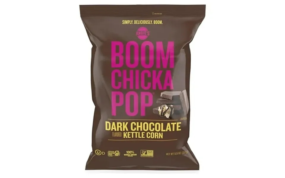 2pcs Dark Chocolay Drizzled Sea Sal Kele Corn 5.5 Ounce Bag