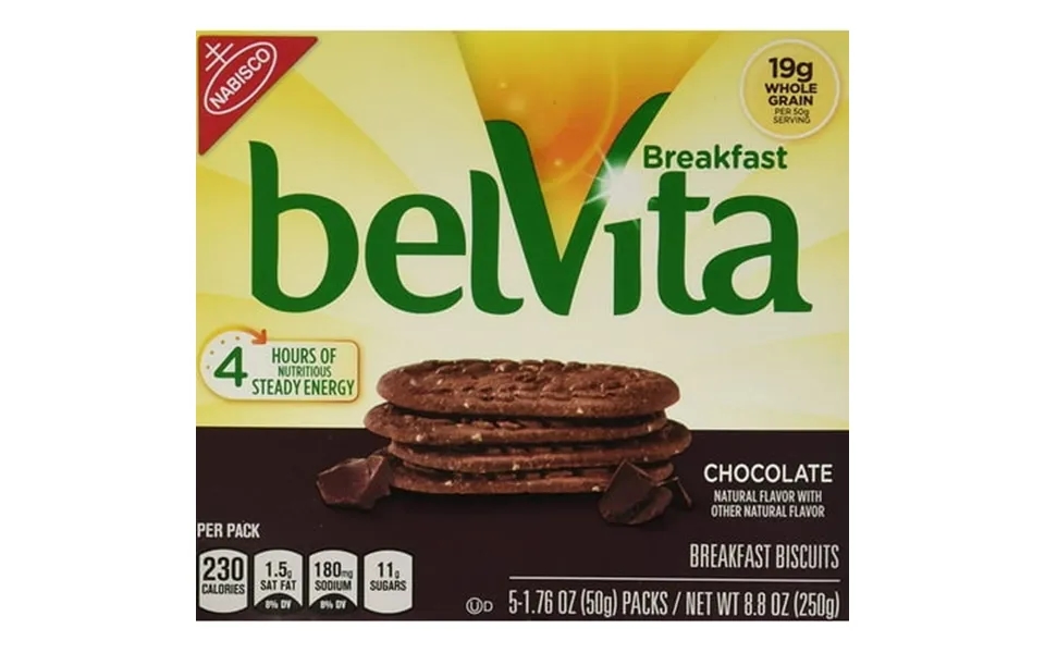 2pcs Whole Grain Chocolate Breakfast Biscuits 8.8 Ounce Pack Of 5