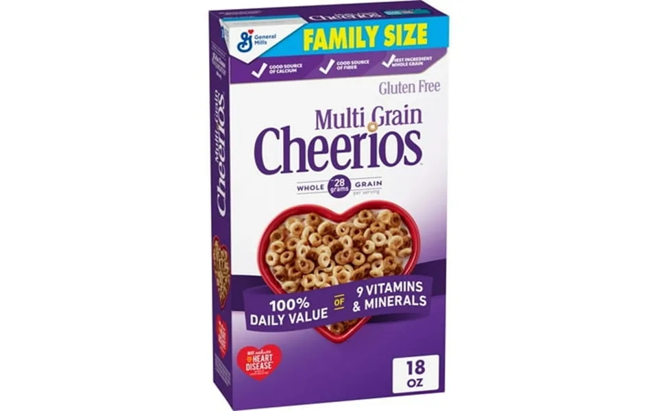 2x - General Mills Multi Grain Cheerios Cereal