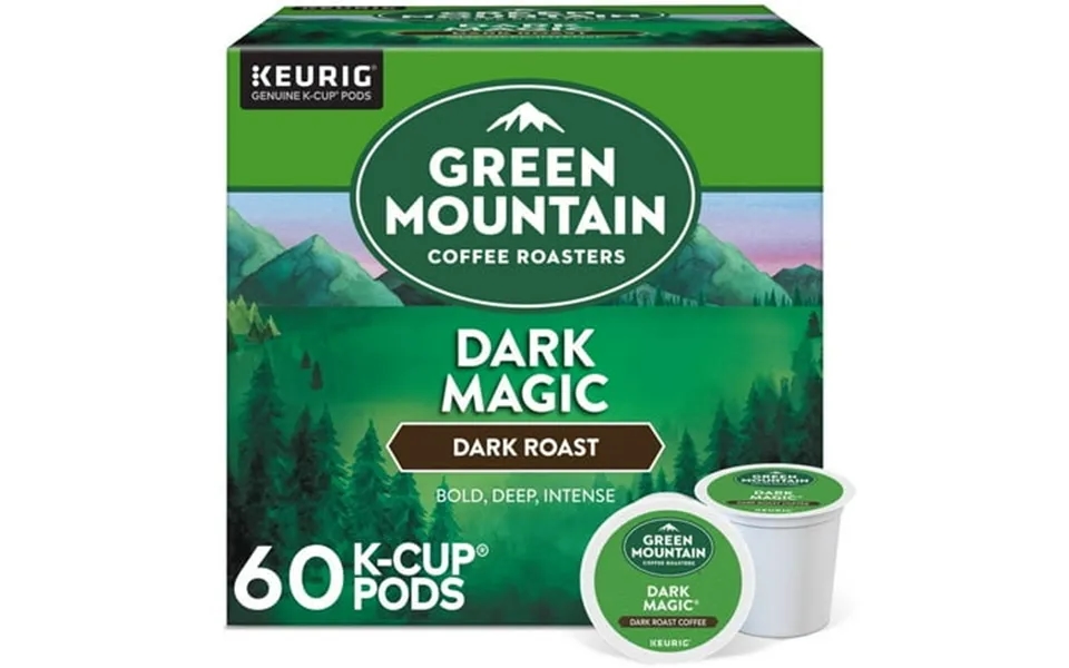 2x - Green Mountain Dark Magic Dark Roast Coffee Keurig K-cup Pods