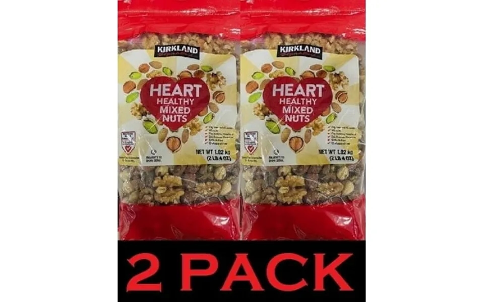 2x Signature Heart Healthy Mixed Nuts 36 Oz Bag - 2 Pack