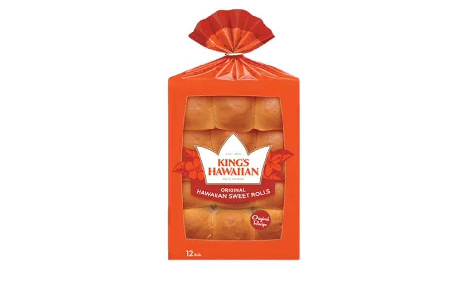 2x-king S Hawaiian Original Hawaiian Sweet Rolls 12 Count
