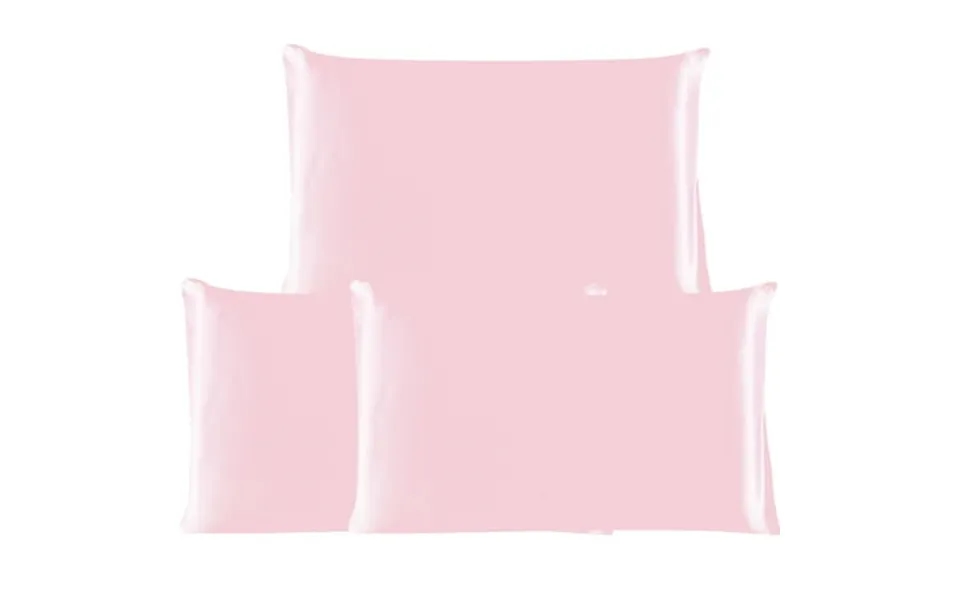 3 Pack 19 Momme Smooth Mulberry Silk Pillow Case Cover King Pink