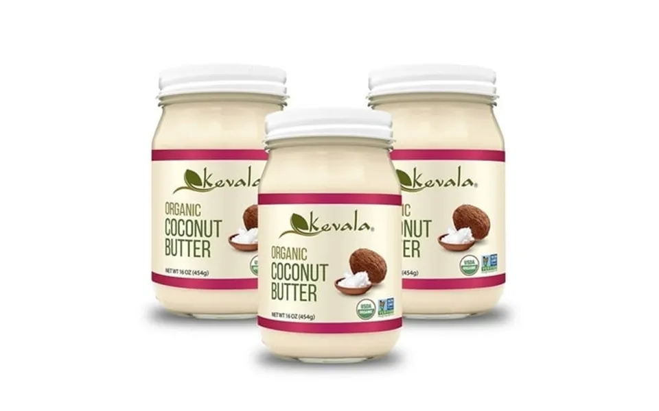 3 Pack Kevala Organic Coconut Butter 16 Oz