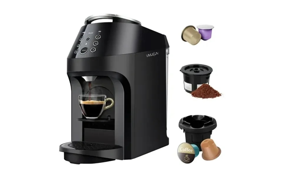 3-in-1 Coffee Maker Coffee And Espresso Machine Combo For Nespresso K-cup Pod And Ground Coffee Coffee Machine Compatibl