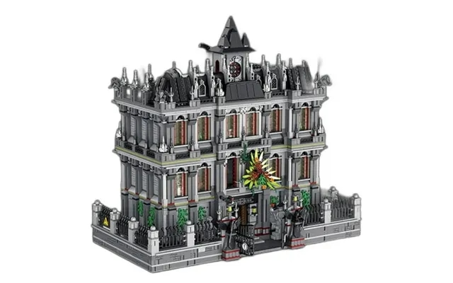 3-level Lunatic Asylum Hospital Building Blocks Set 7 500-pieces Gj-la product image
