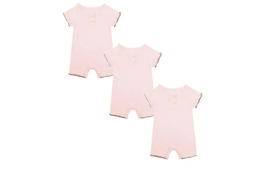 3-pack Baby Girl Clothes Bodysuit Soft Romper Pajamas Jumpsuit Clothes For Girls 6 Months