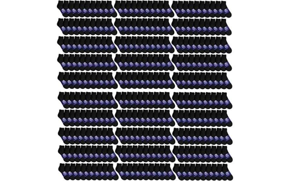 300 Pairs Mens & Womens Quarter Ankle Socks Cotton Cheapest Ankle Sock Donation Homeless Light Weight Bulk Case Wholesal