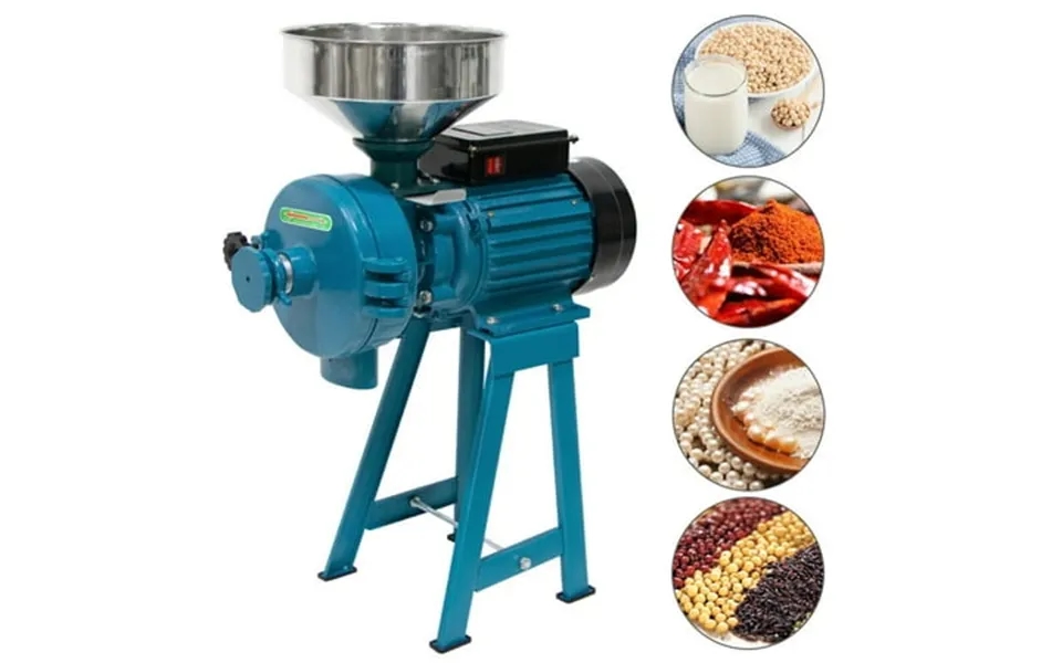 3000w Electric Dry Wet Grain Grinder 110v Grain Grinder Mill Power Machine Corn Rice Coffe Grinder