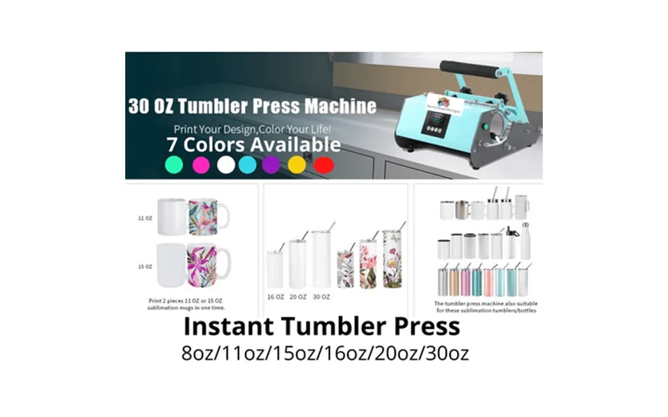 30oz Sublimation Mug Press Sublimation Mug Press 9 In 1 Tumbler Press