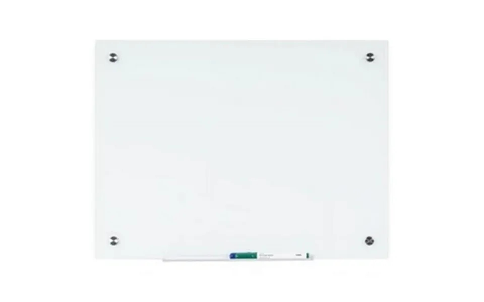 36 X 48 In. Magnetic Glass Dry Erase Board White