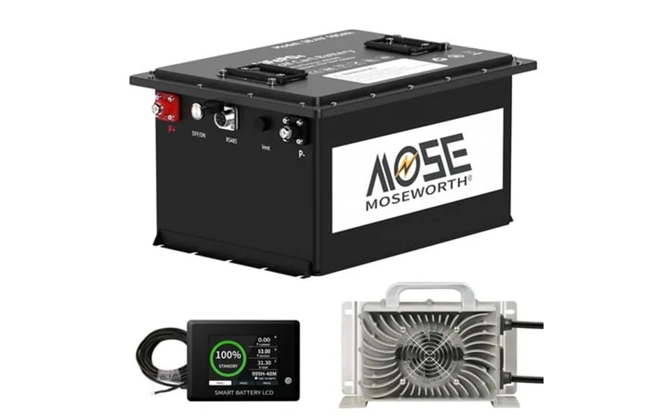 36v 105ah Lifepo4 Golf Carts Battery Bluetooth With A Smart Battery Monitor & 43