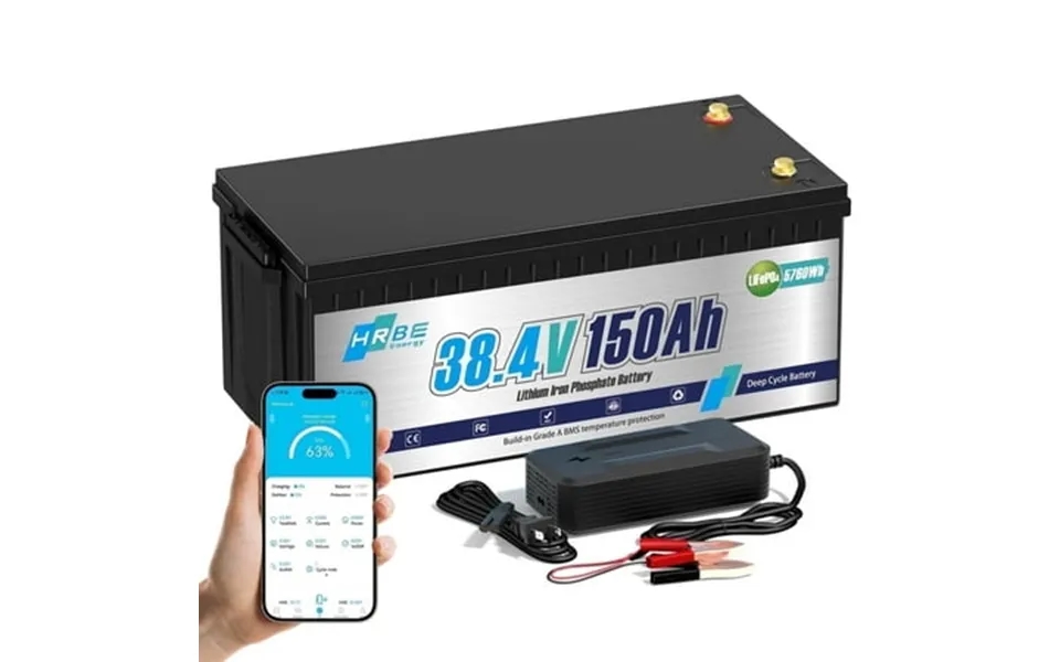 36v 150ah Lifepo4 Battery Bluetooth Smart 200a Bms Golf Carts Lithium Batteries For Rv Trolling Motors Yacht Marine Van