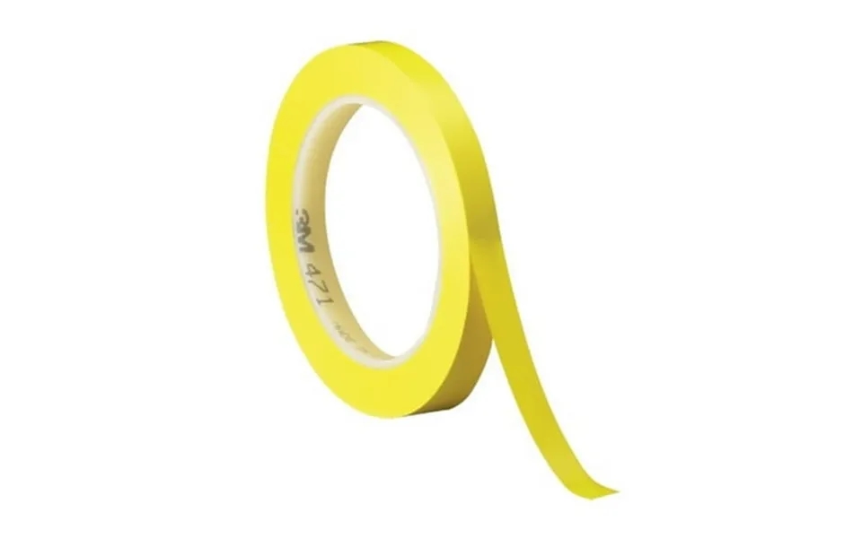3m Vinyl Tape 471 Yellow 1 4 X 36 Yard Roll 144 Roll Case