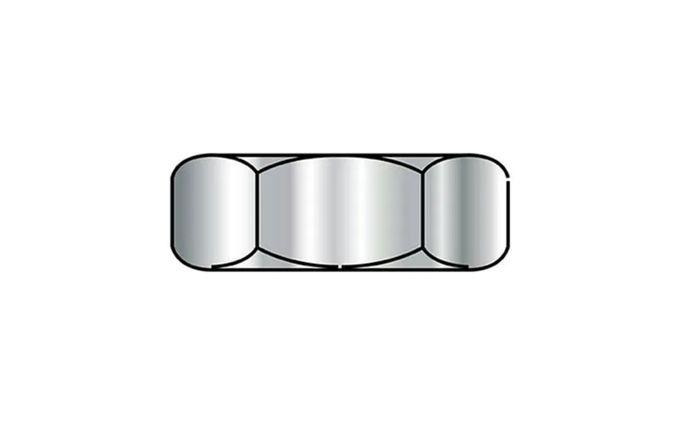 4-40x1 4x3 32 Standard Pattern Hex Machine Screw Nut 316 Stainless Steel Pack Qty 5 000 Bc-04nh316