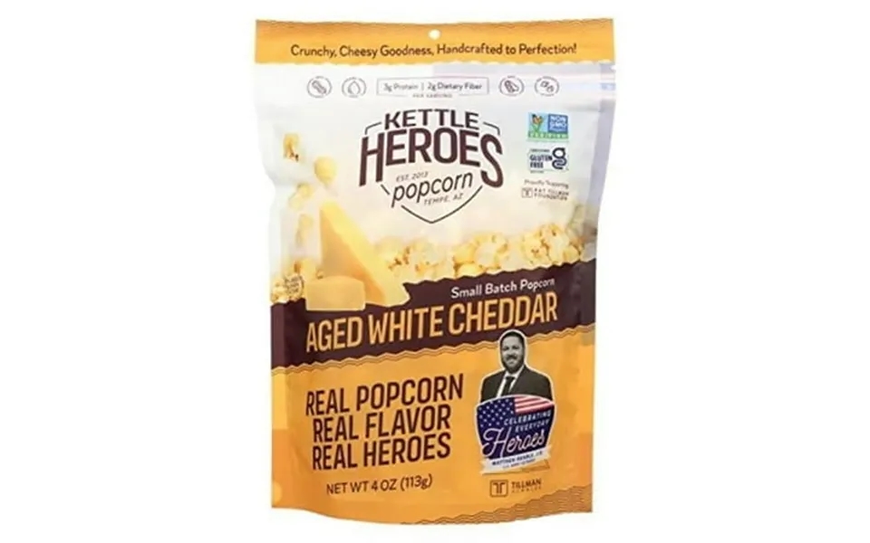 4 Oz Aged White Cheddar Popcorn Pack Of 6