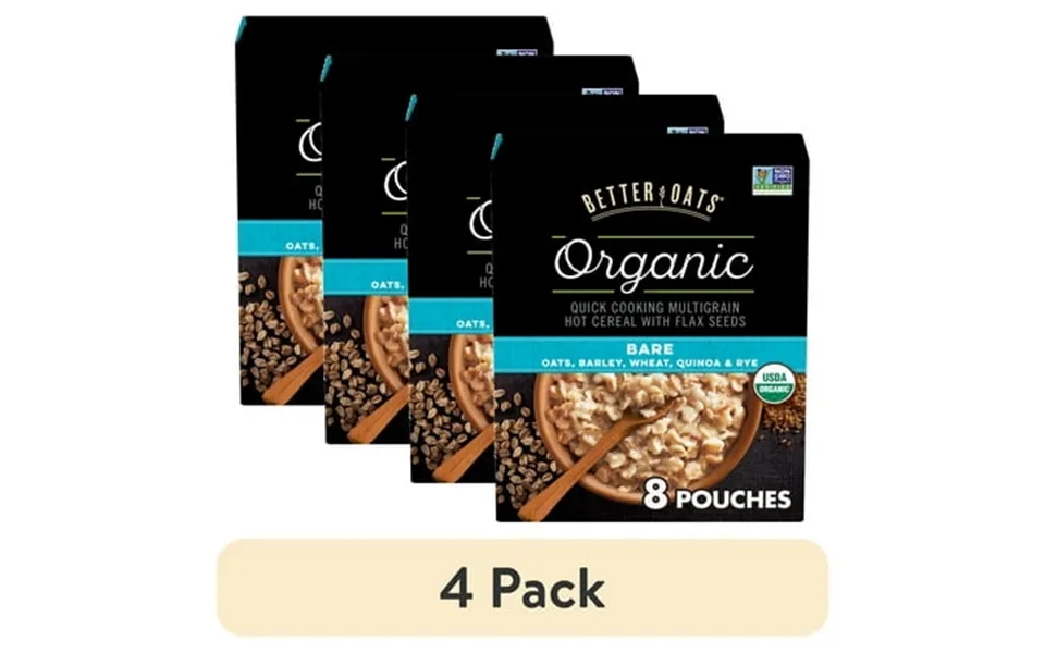 4 Pack Better Oats Instant Multigrain Hot Cereal With Flax 11