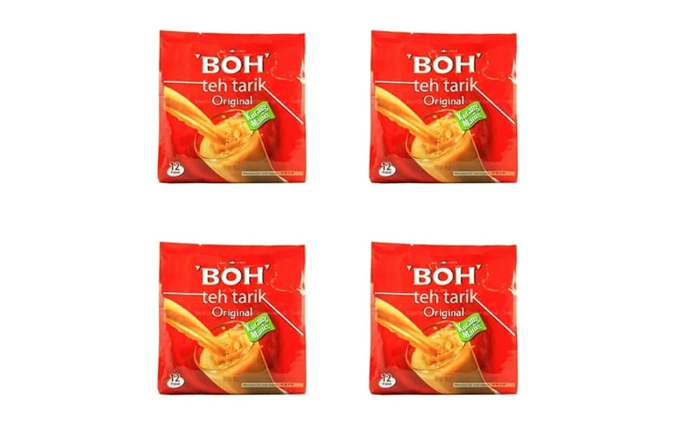 4 Pack Boh Eh Arik Milk Ea Original Less Swee Impored From Malaysia 4 X 12 Saches