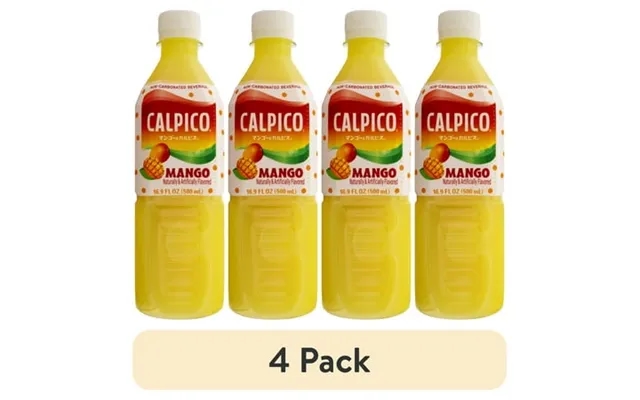 4 Pack Calpico Drink Mango 16.9 Fl Oz. product image