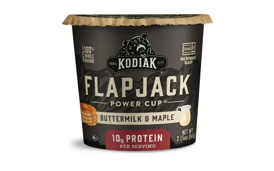 4 Pack Kodiak Protein-packed Buttermilk And Maple Pancake Cup 2
