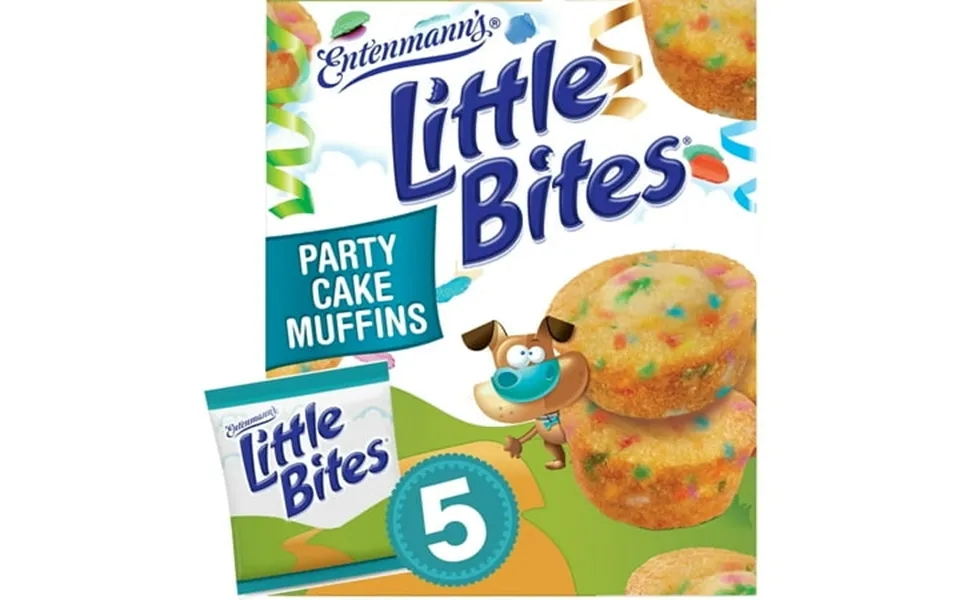 4 Pack Little Bites Party Cake Muffins 5 Packs Cake And Sprinkles Mini Muffins 8