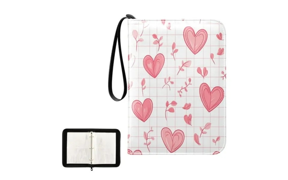 400 Pockets Trading Cards Album Card Binder 4-pocket Cards Collector Album Holder Fits 400 Cards With 50 Removable Sheet