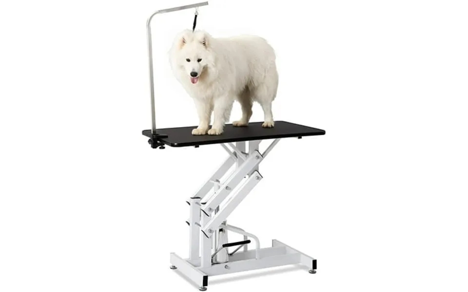 42 Z-lift Hydraulic Dog Cat Pet Grooming Table Heavy Duty Big Size With Adjustable Arm Noose
