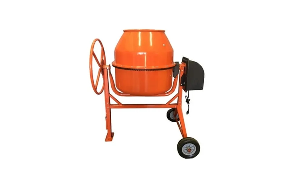 4.5 Cubic Feet Electric Cement Concrete Stucco Mortar Mixer Heavy Duty 2 3 Hp