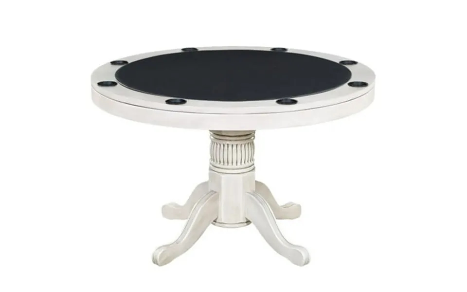 48 Game Table - Antique White