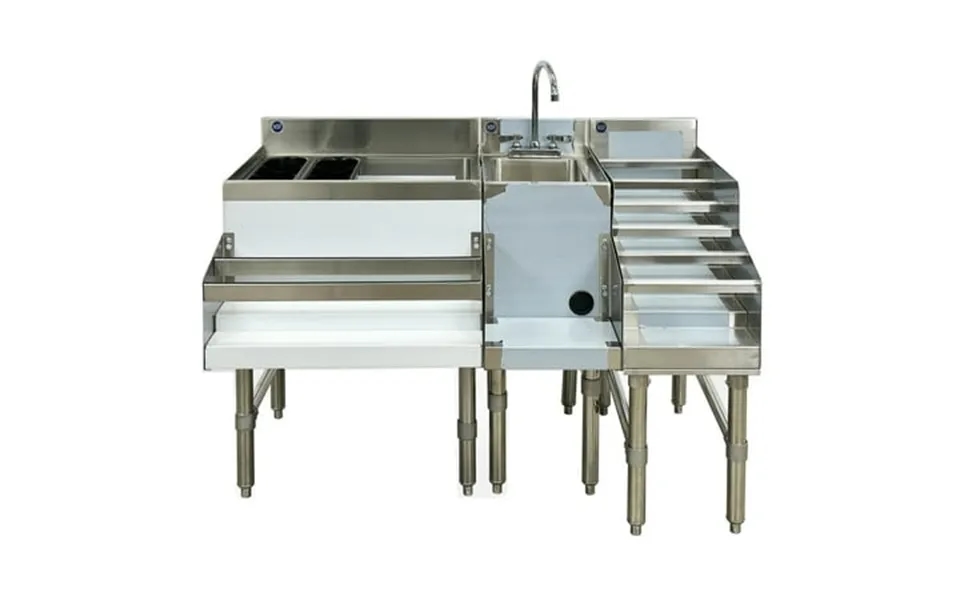 48 Ins Stainless Steel Combination Cocktail Station Nsf