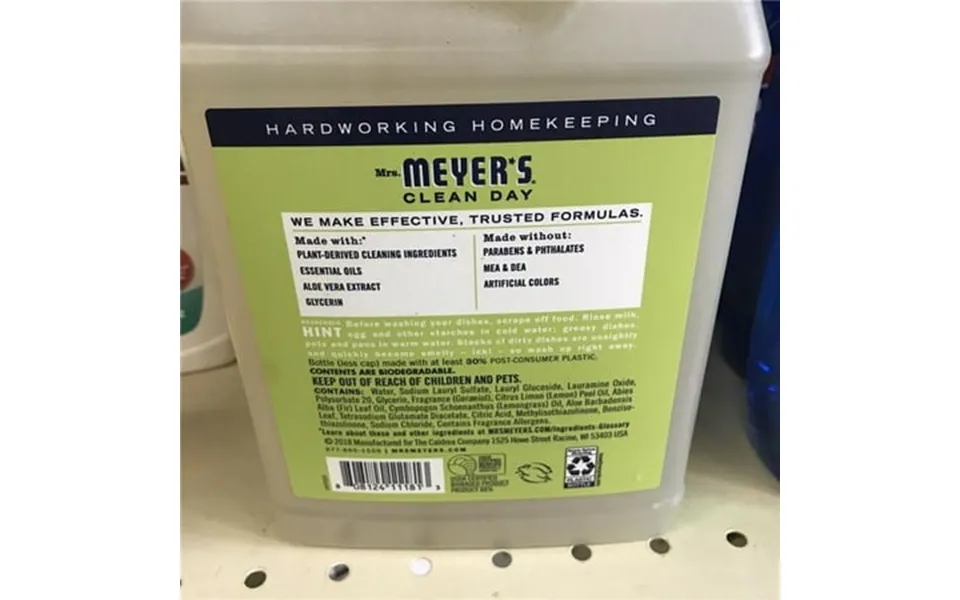 48 Oz Lemon Verbena Liquid Dish Refill