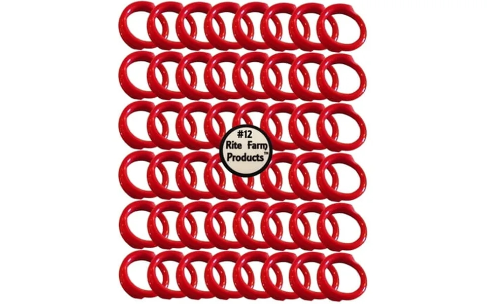 48 Red 12 Leg Bands 3 4 Chicken Poultry Chick Quail Pigeon Dove Duck Goose