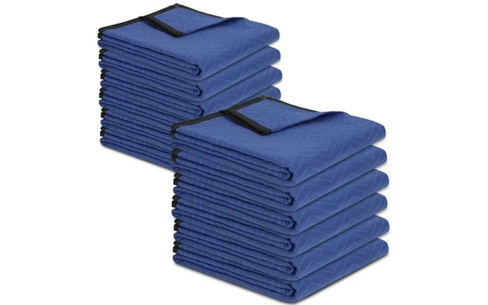 48-pack Heavy-duty Moving Blankets Furniture Protection