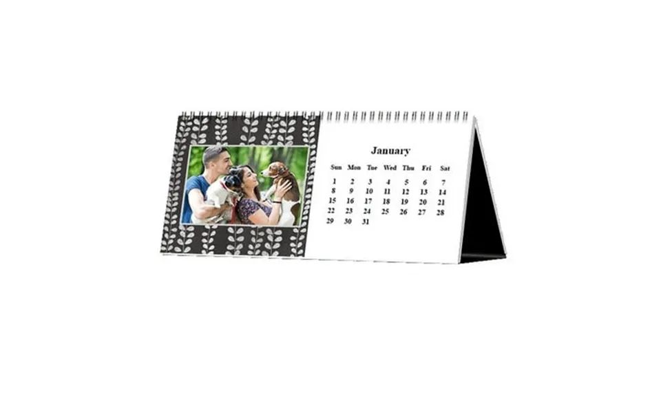 4x8 Same Day Desktop Calendar