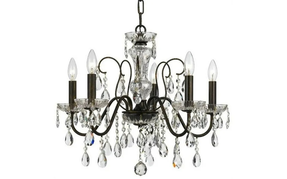 5 Light Chandelier In Traditional And Contemporary Style 23 Inches Wide By 18