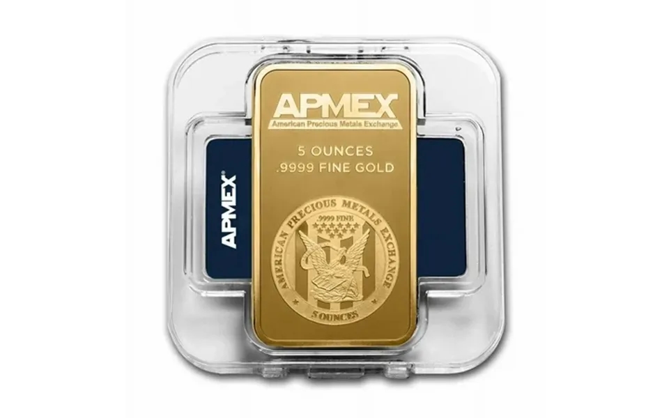 5 Oz Gold Bar - Apmex In Assay