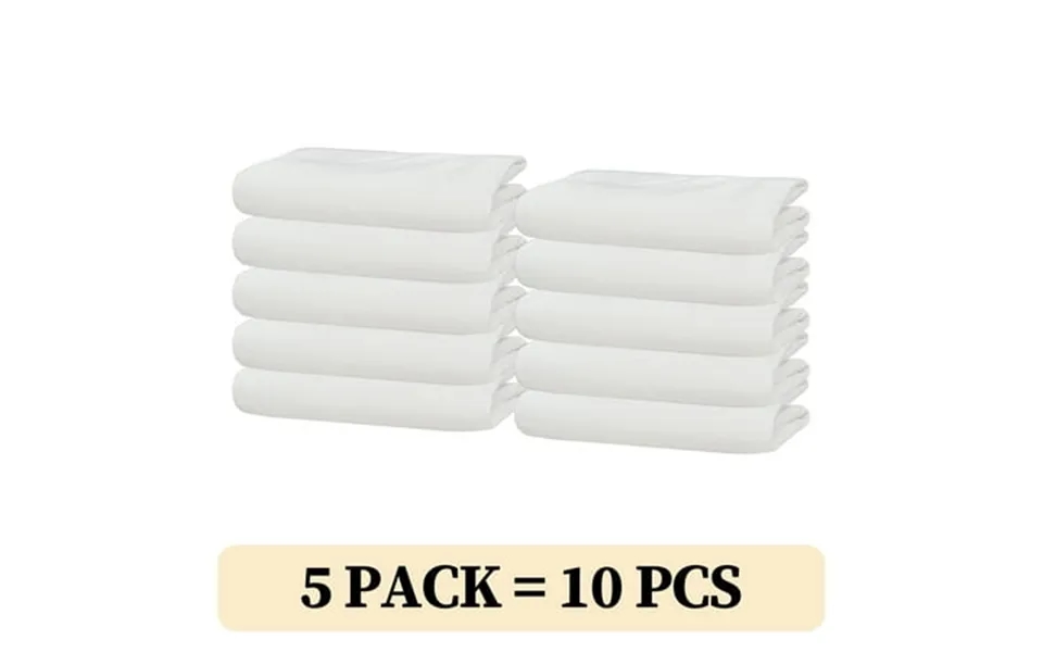 5 Pack 3d Air Fabric Waterproof Pillow Protectors With Zipper Pillow Covers Set Of 2 Zippered Pillow Case Pillow Encasem