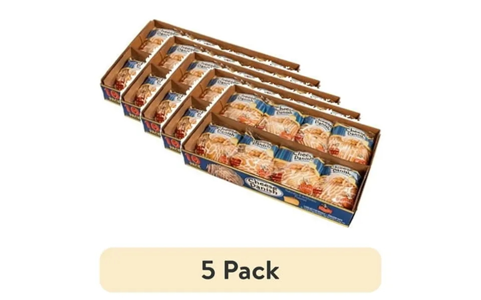 5 Pack Cloverhill Cream Cheese Danish 4 Oz. Ea. 16 Ct.