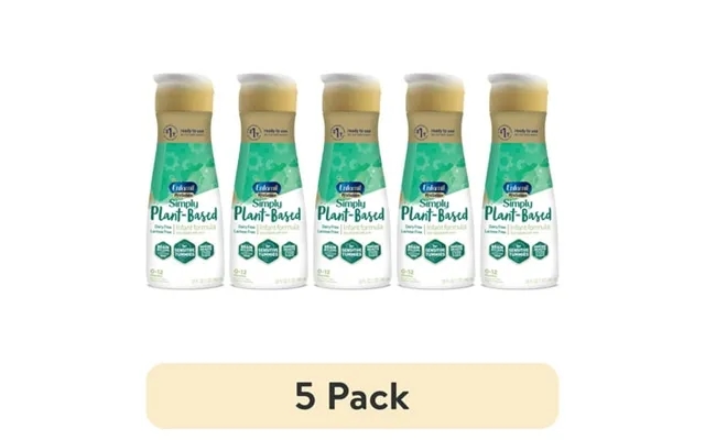 5 Pack Enfamil Prosobee Plant-based Liquid Baby Formula Dairy Free Lactose Free 32 Fl Oz Bottle product image
