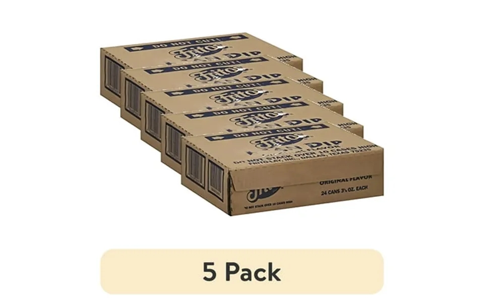 5 Pack Fritos Original Bean Dip 3.125 Ounce Case Of 24